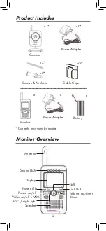 Предварительный просмотр 4 страницы Lorex SWEET PEEP MINI User Manual