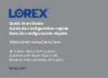 Lorex TD88128D4K1 Series Quick Start Manual предпросмотр