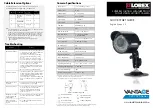 Preview for 1 page of Lorex VANTAGE CVC7575 Series Quick Start Manual