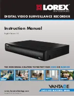 Lorex Vantage ECO BlackBox LH014 Instruction Manual preview