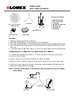 Preview for 1 page of Lorex VQ2120 Specifications