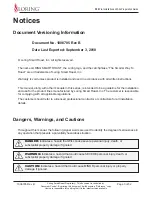 Preview for 3 page of Loring S35 Kestrel Preinstallation Manual