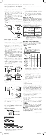 Preview for 2 page of LORUS NREZ027C Instruction Manual