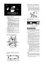 Preview for 2 page of LORUS Y704B Instruction Manual