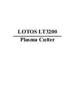 Предварительный просмотр 1 страницы LOTOS LT3200 Manual