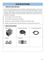 Preview for 9 page of LOTOS LT3500 Owner'S Manual