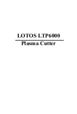 Preview for 1 page of LOTOS LTP6000 Manual