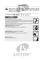 Preview for 15 page of LOTOS TIG140 Manual