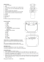 Предварительный просмотр 3 страницы LOTRONIC ibiza SOUND 10-7081 Instruction Manual