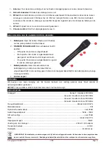 Preview for 13 page of LOTRONIC Ibiza Sound VHF4 Instruction Manual