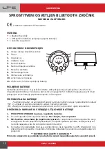 Предварительный просмотр 12 страницы LOTRONIC Ltc Audio 10-5580 User Manual