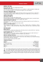 Предварительный просмотр 19 страницы LOTRONIC Ltc Audio 10-5580 User Manual