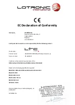 Preview for 24 page of LOTRONIC LTC AUDIO 10-7160 User Manual