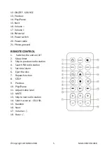 Предварительный просмотр 5 страницы LOTRONIC madison MAD-CENTER130CD-BK Manual