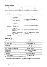 Preview for 7 page of LOTRONIC Madison MAD-CENTER220BI Operating Instructions Manual