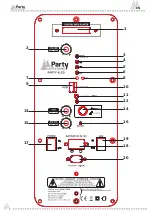 Предварительный просмотр 2 страницы LOTRONIC Party LIGHT & SOUND 15-6100PLS User Manual