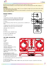 Предварительный просмотр 3 страницы LOTRONIC Party Light & Sound PARTY-STUP210-UK User Manual