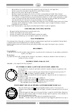 Preview for 44 page of Lotus cooker CF2-68G Instructions For Installation And Use Manual