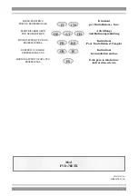 Предварительный просмотр 1 страницы Lotus cooker FVD-78ETX Instructions For Installation And Use Manual