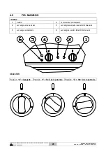 Preview for 124 page of Lotus cooker PM1IE A Series Instruction Manual For Installation, Maintenance And Use