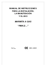 Preview for 145 page of Lotus cooker PMK G Series Instruction Manual For Installation, Maintenance And Use