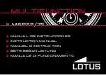 Lotus 15653 Instruction Manual preview