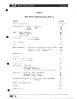 Preview for 4 page of Lotus 1980 ESPRIT S3 Service Manual