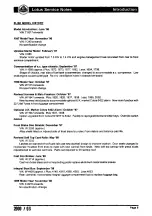 Preview for 7 page of Lotus 2004 ELISE Service Notes