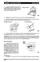 Preview for 47 page of Lotus 2004 ELISE Service Notes