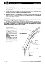 Preview for 65 page of Lotus 2004 ELISE Service Notes