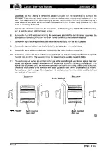 Предварительный просмотр 94 страницы Lotus 2004 ELISE Service Notes