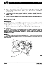 Preview for 267 page of Lotus 2004 ELISE Service Notes