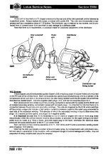 Предварительный просмотр 268 страницы Lotus 2004 ELISE Service Notes