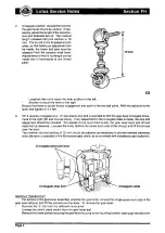 Preview for 272 page of Lotus 2004 ELISE Service Notes