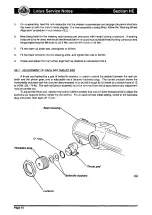 Preview for 319 page of Lotus 2004 ELISE Service Notes