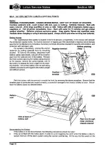 Предварительный просмотр 374 страницы Lotus 2004 ELISE Service Notes