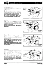 Preview for 454 page of Lotus 2004 ELISE Service Notes