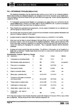 Preview for 460 page of Lotus 2004 ELISE Service Notes