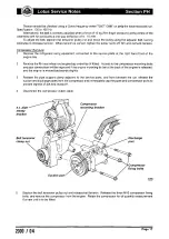 Предварительный просмотр 463 страницы Lotus 2004 ELISE Service Notes