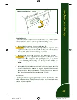 Предварительный просмотр 43 страницы Lotus 2005 Elise Owner'S Handbook Manual