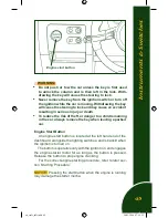 Предварительный просмотр 47 страницы Lotus 2005 Elise Owner'S Handbook Manual