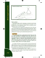 Предварительный просмотр 72 страницы Lotus 2005 Elise Owner'S Handbook Manual