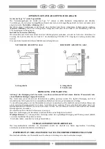 Предварительный просмотр 22 страницы Lotus CF4-68G Instructions For Installation And Use Manual