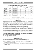 Preview for 15 page of Lotus CF4-78ET Instructions For Installation And Use Manual