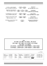 Lotus CF4-98G Instructions For Installation And Use Manual предпросмотр