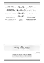 Lotus CFA Series Instructions For Installation And Use Manual preview