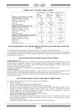 Preview for 12 page of Lotus CFA Series Instructions For Installation And Use Manual