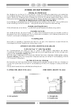 Предварительный просмотр 16 страницы Lotus CW-74G Instructions For Installation And Use Manual