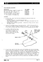 Предварительный просмотр 233 страницы Lotus ELAN 1990 Service Notes