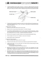 Preview for 52 page of Lotus Elise 2001 Service Notes